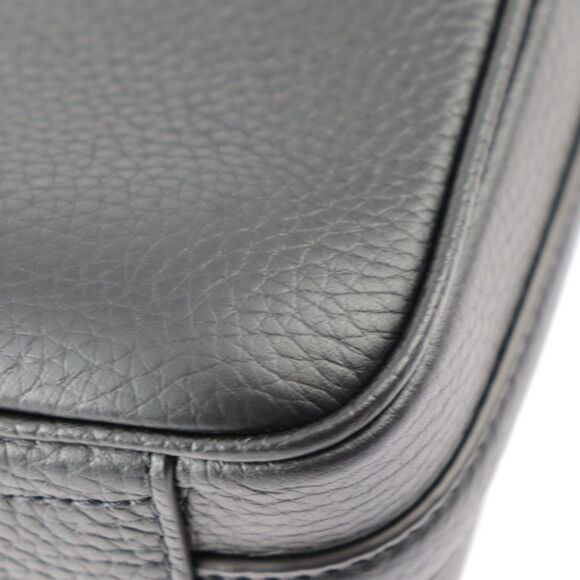 Louis Vuitton Armand Briefcase MM Business Bag Taurillon Leather Noir Black - Picture 5 of 7